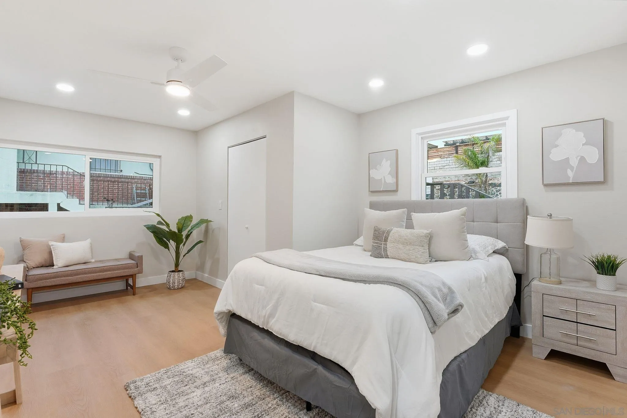 4800 Lee Avenue La Mesa, CA 91942 - Photo 15 of 60 a bedroom with a large bed and a couch