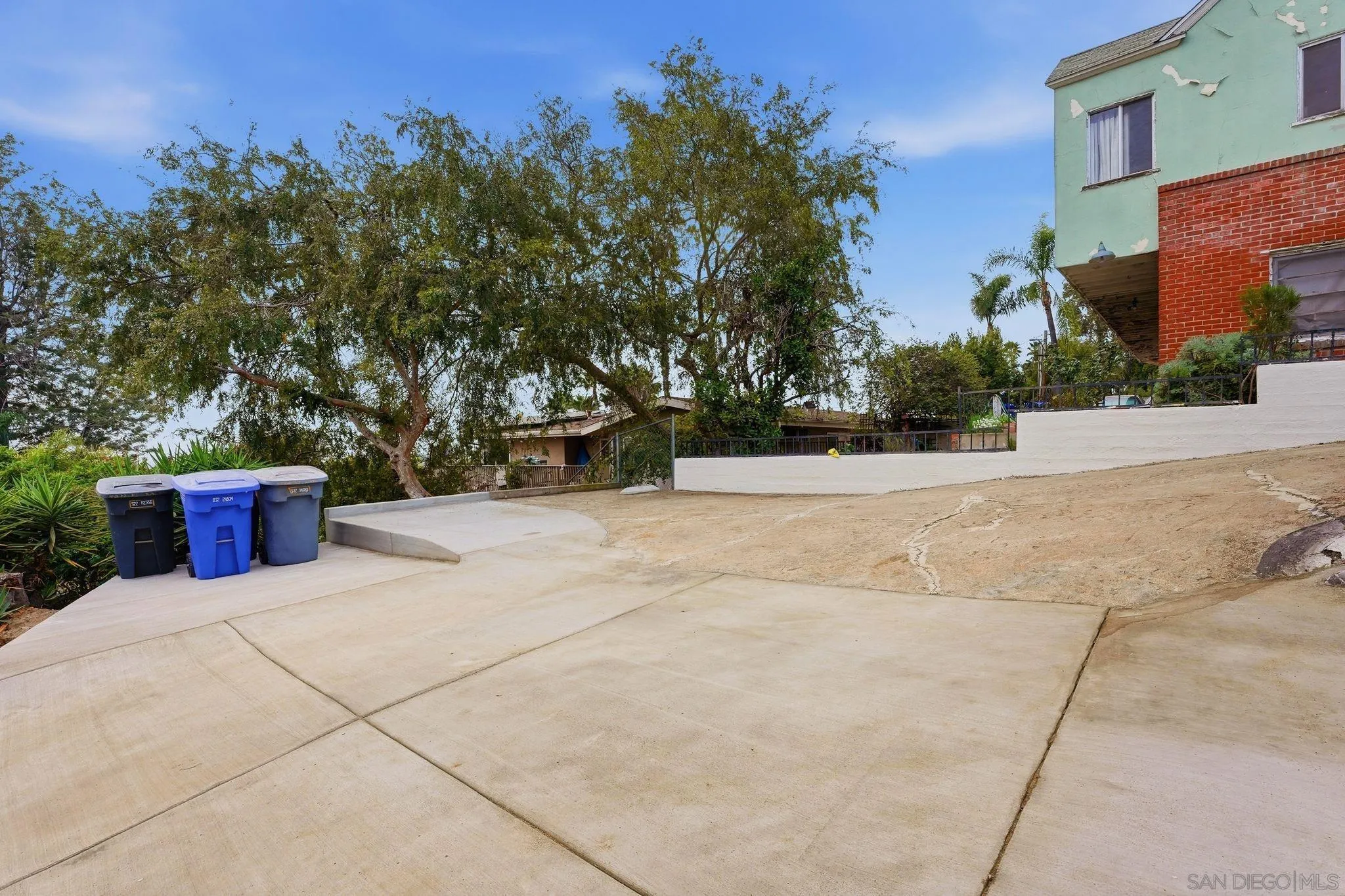 4800 Lee Avenue La Mesa, CA 91942 - Photo 44 of 60 a view of a terrace with a bench