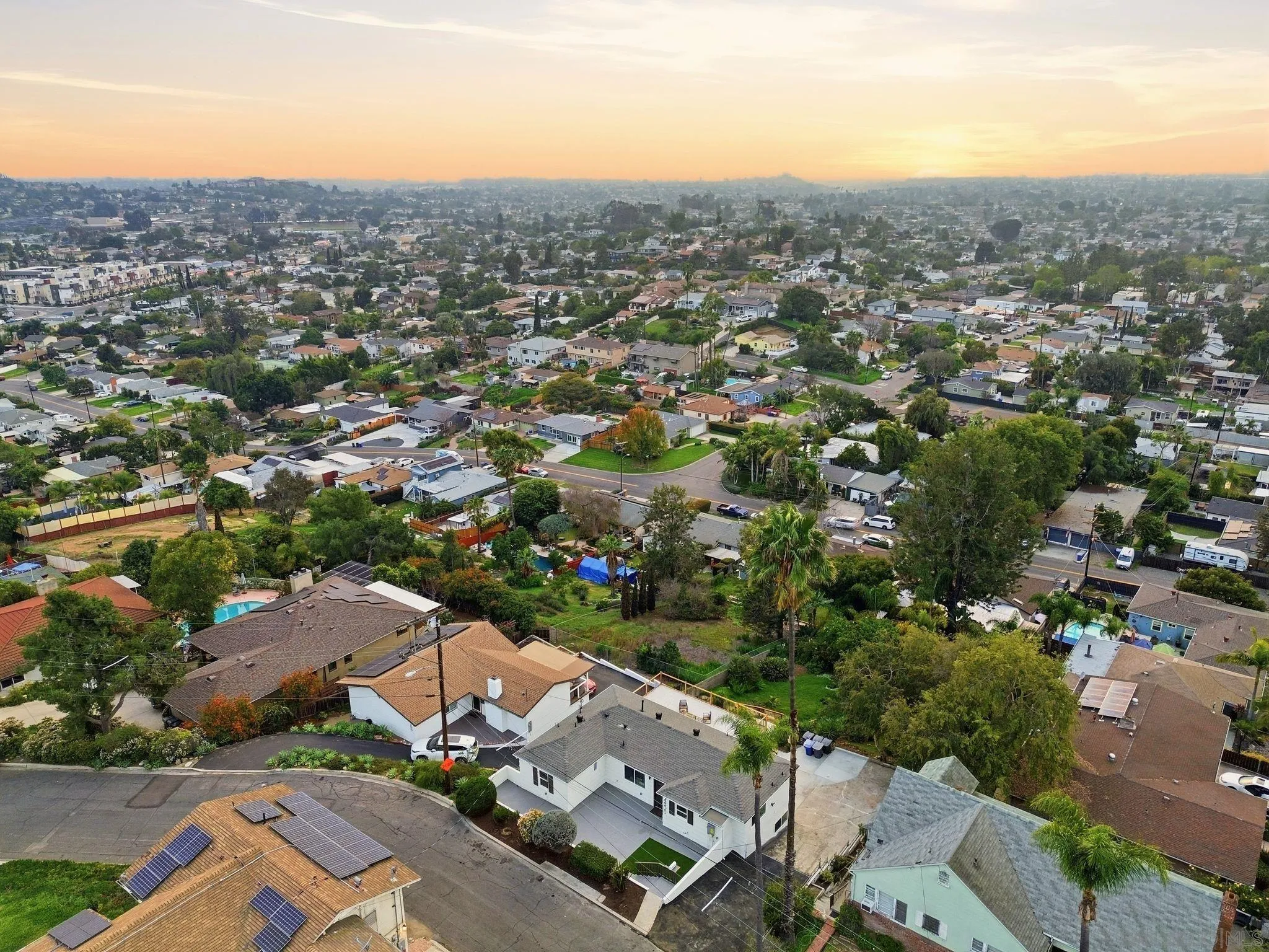 4800 Lee Avenue La Mesa, CA 91942 - Photo 57 of 60 an aerial view of residential houses with outdoor space