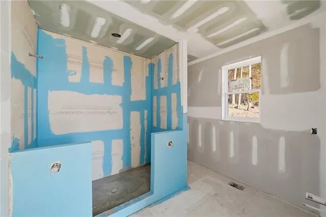 a view of white cabinets