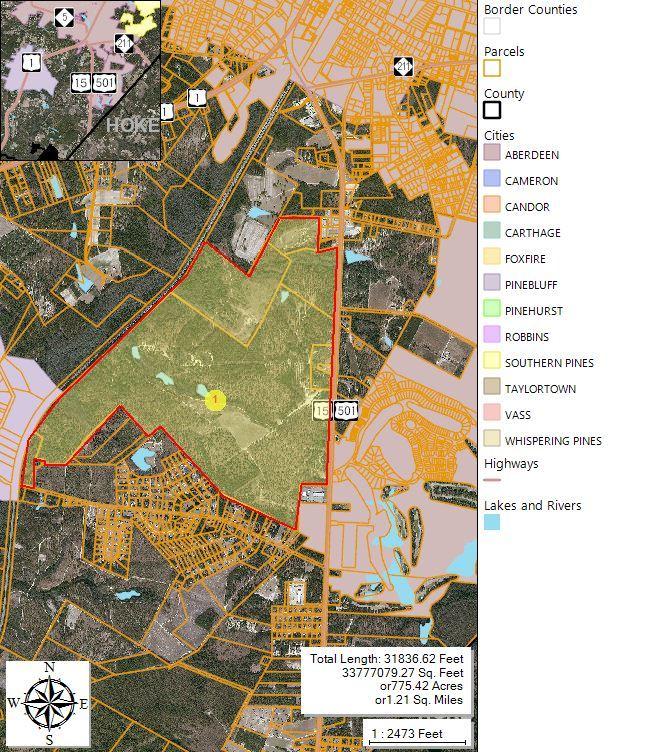 Tbd Pinebluff Lake Road Aberdeen, NC 28315 - Photo 6 of 7 _ags_map6a19ff7f9cb149098f0392d490318c46