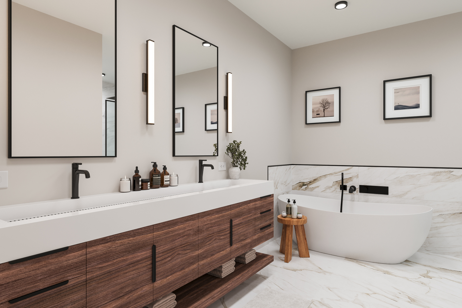 2234 West Grand Avenue, Unit 203 Chicago, IL 60612 - Photo 10 of 20 a bathroom with a sink and a bathtub