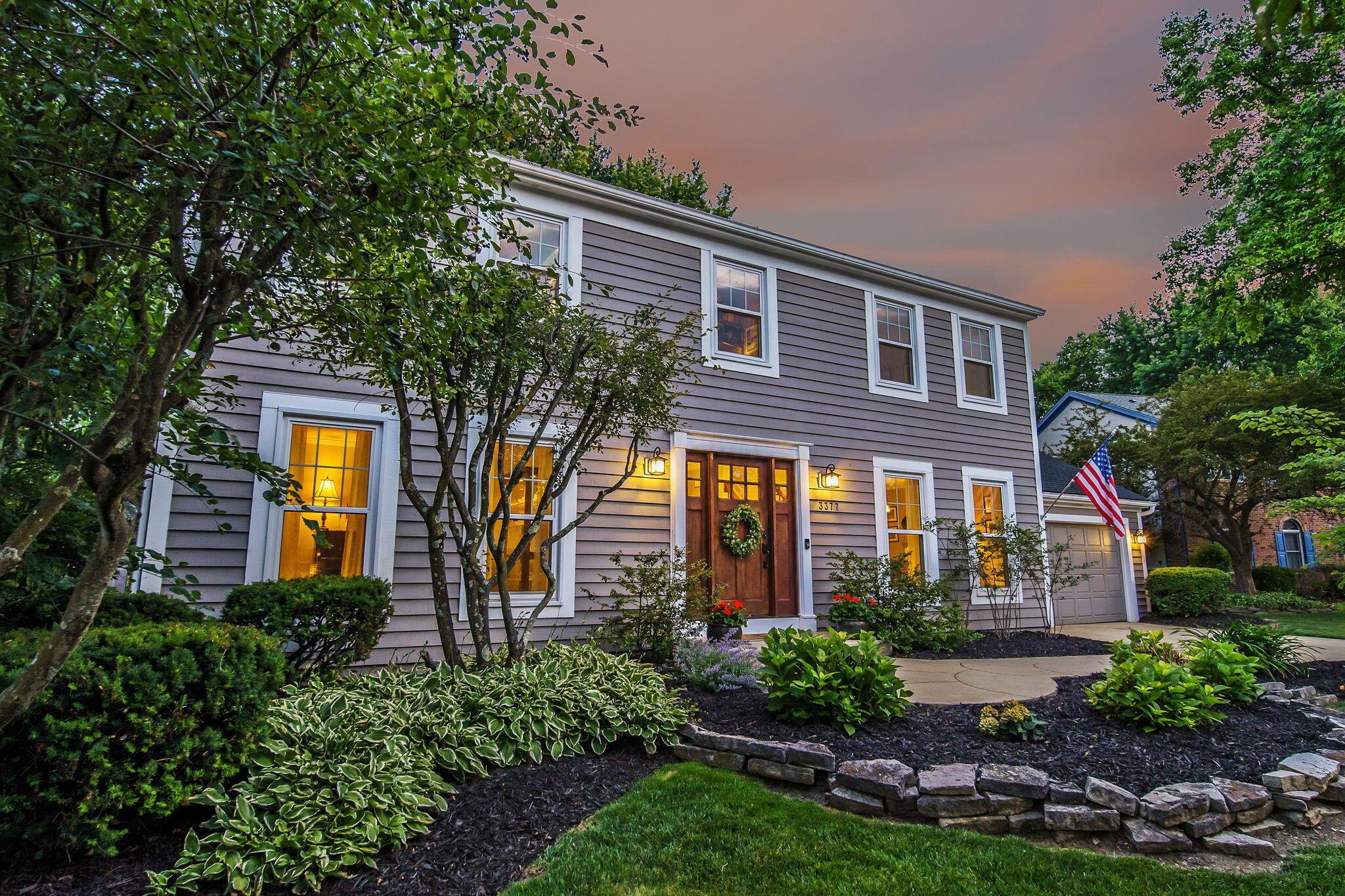 3377 River Narrows Road Hilliard, OH 43026 - Photo 1 of 94 Exterior - Evening Images