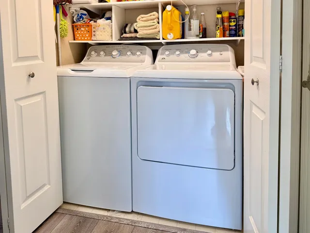 a front view of a house with a garage