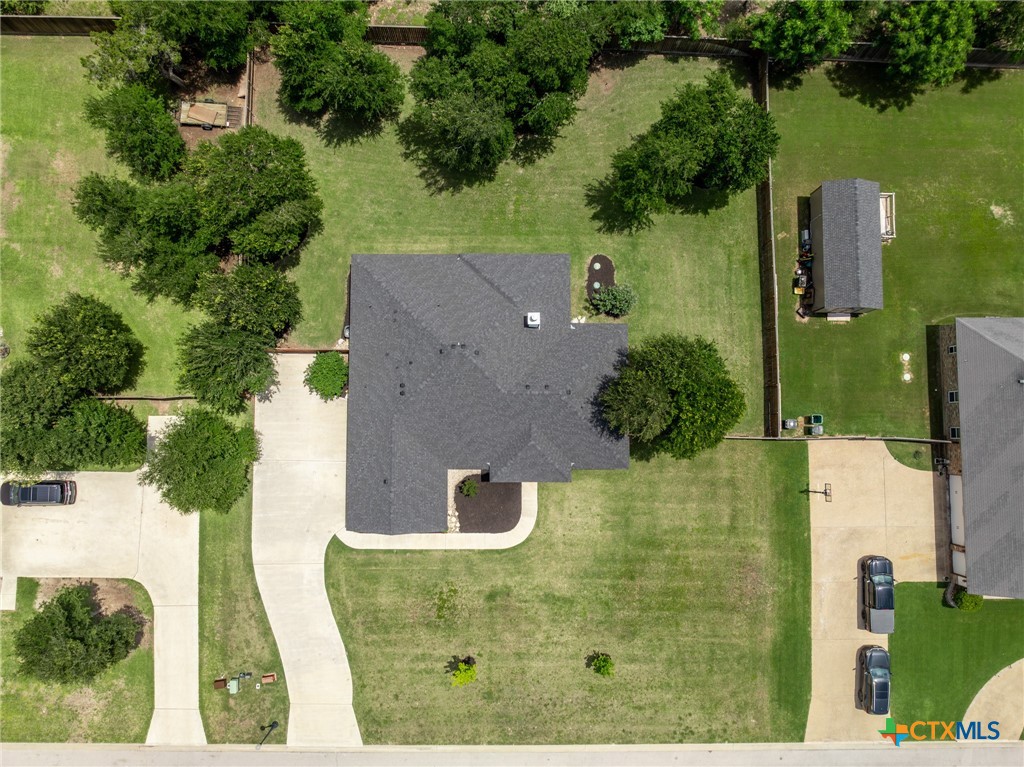 2892 Beulah Boulevard Belton, TX 76513 - Photo 47 of 47 an aerial view of a house with a yard