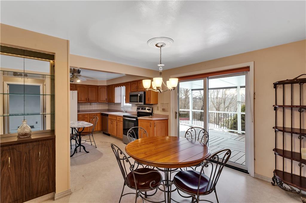2 Hallmark Drive Pittsburgh, PA 15235 - Photo 15 of 32 Featuring Built in Cabinetry and Shelving with Light.