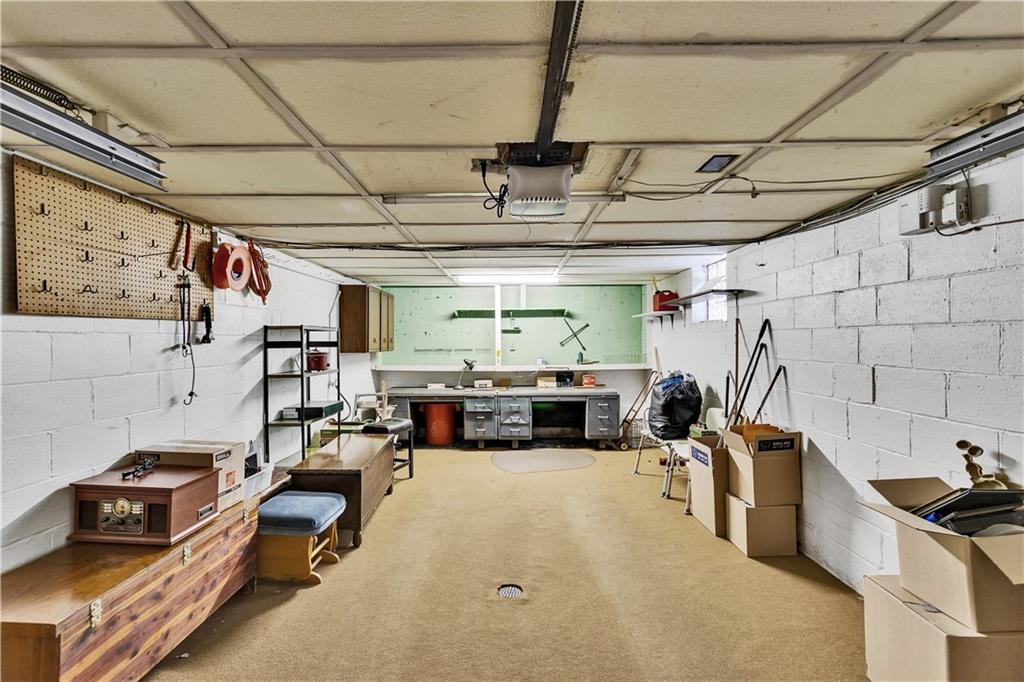 2 Hallmark Drive Pittsburgh, PA 15235 - Photo 31 of 32 Spacious 12'4" Wide by 20' Deep Garage with Electric Door Opener.