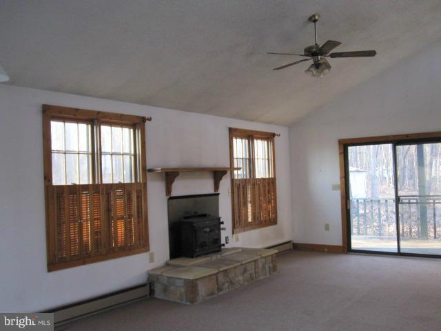 358 Getaway Road Hedgesville, WV 25427 - Photo 8 of 23 Living Room with wood stove