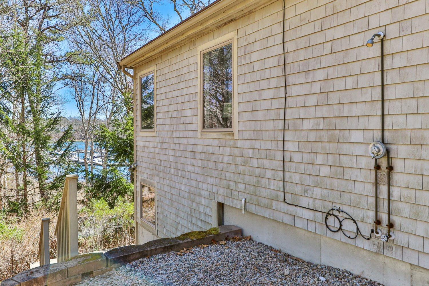 24 Captains Row Mashpee, MA 02649 - Photo 46 of 61 outside shower