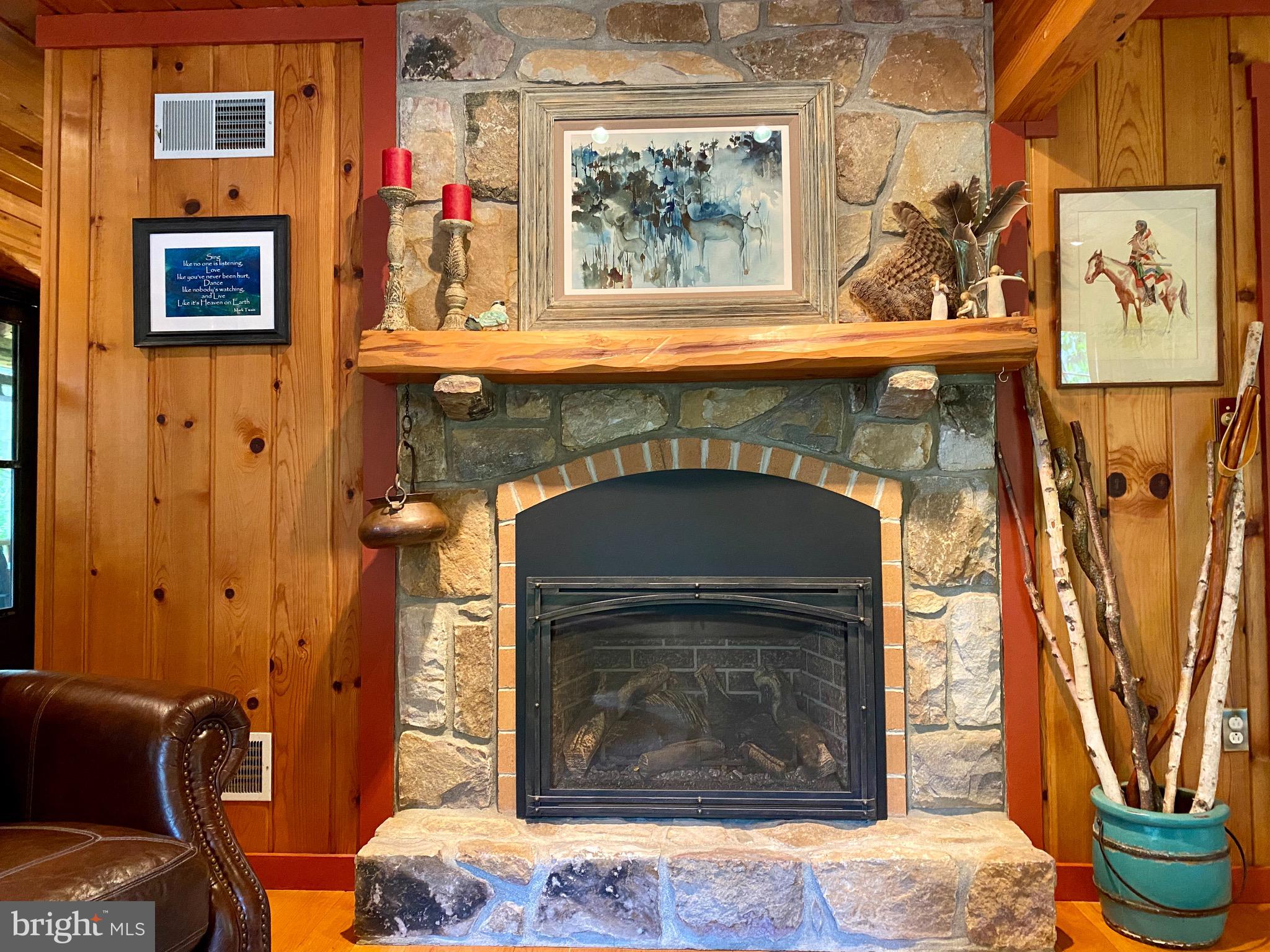 Propane Fireplace