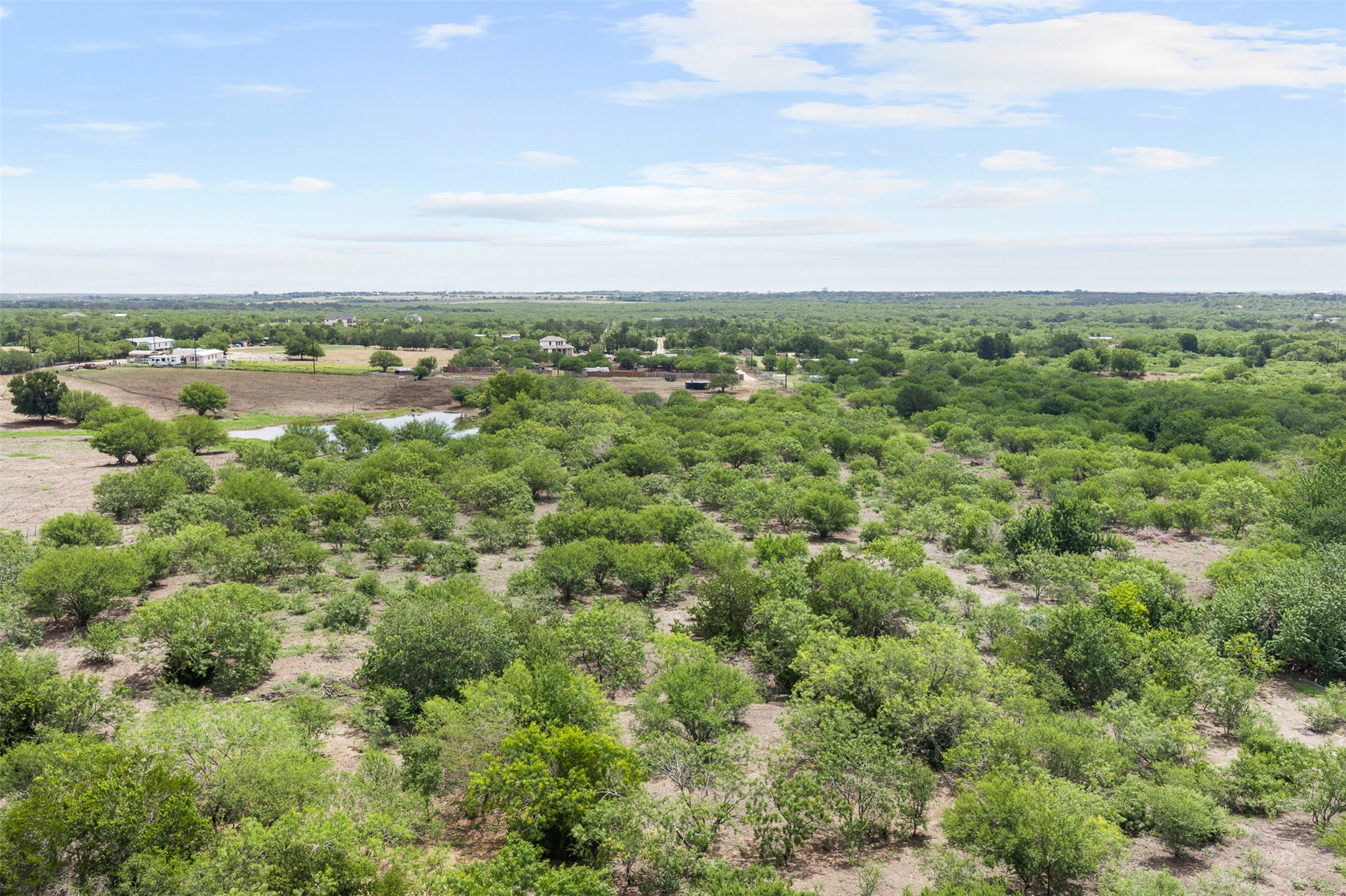 3315 Dry Creek Road Lockhart, TX 78644 - Photo 16 of 26 Vast, verdant landscape offering scenic rural views under an expansive sky.
