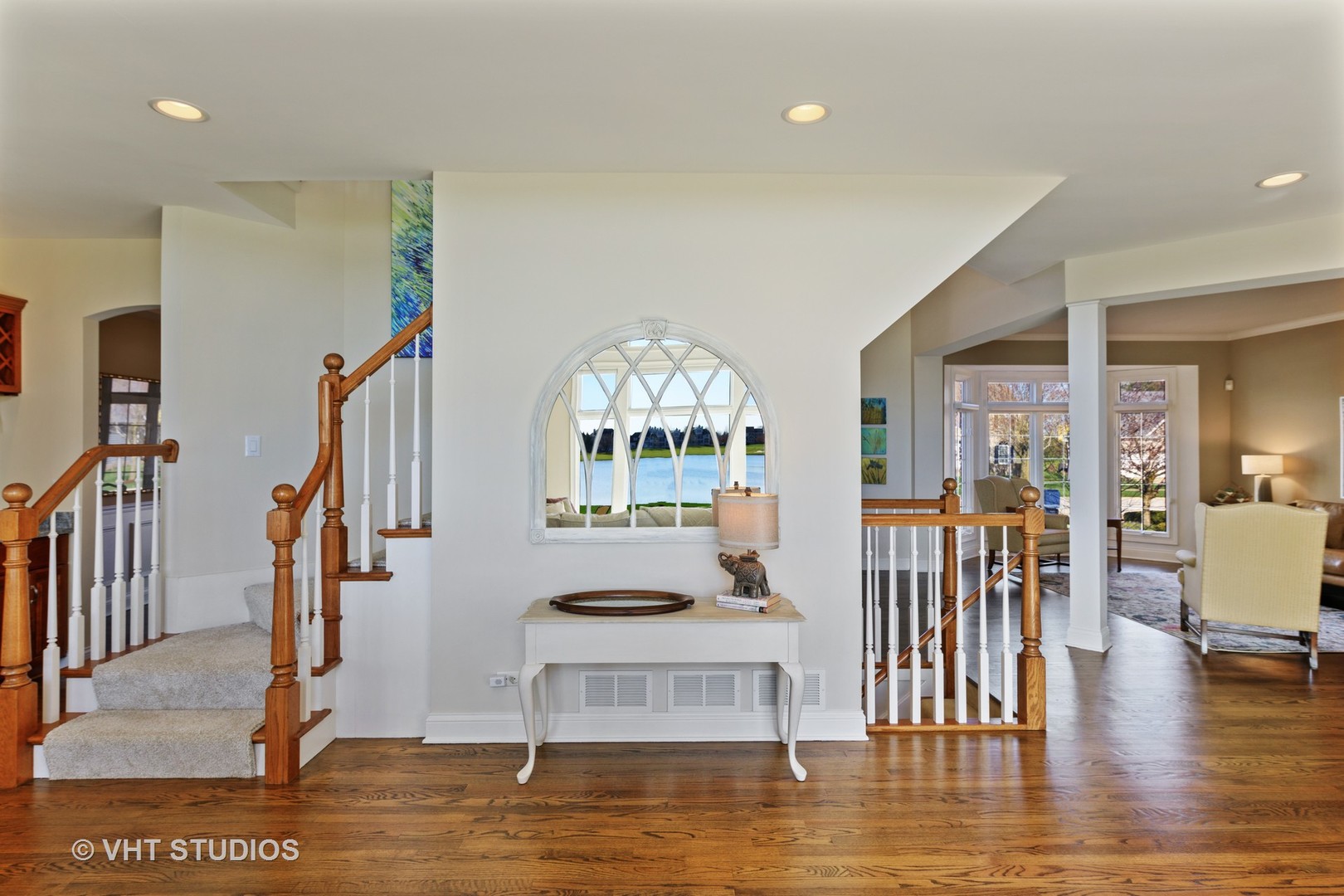 3651 White Eagle Drive Naperville, IL 60564 - Photo 18 of 47 a view of living room with furniture and a large window