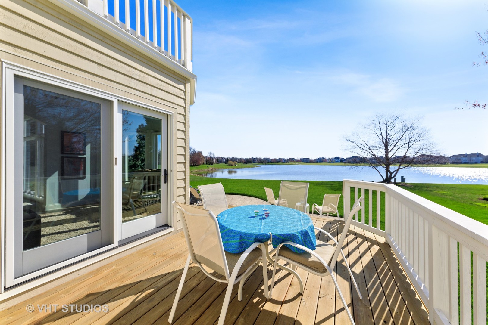 3651 White Eagle Drive Naperville, IL 60564 - Photo 36 of 47 a view of a patio with swimming pool table and chairs