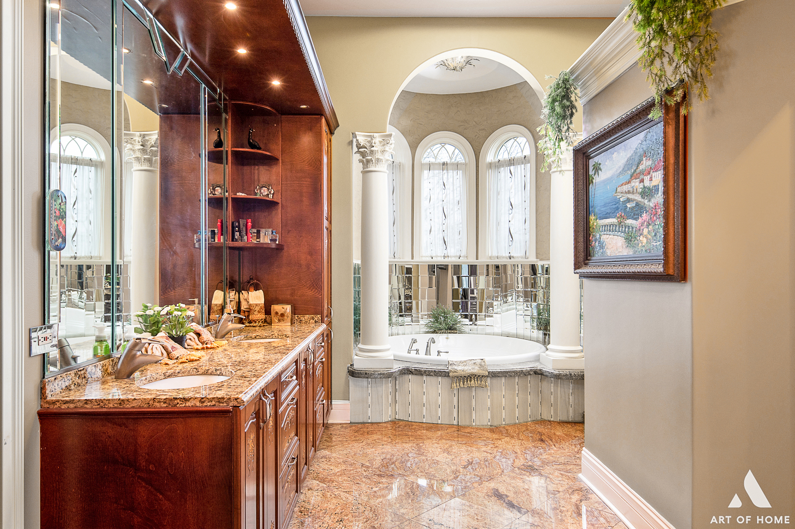 14940 El Greco Street Lemont, IL 60439 - Photo 27 of 67 a large living room with a large window