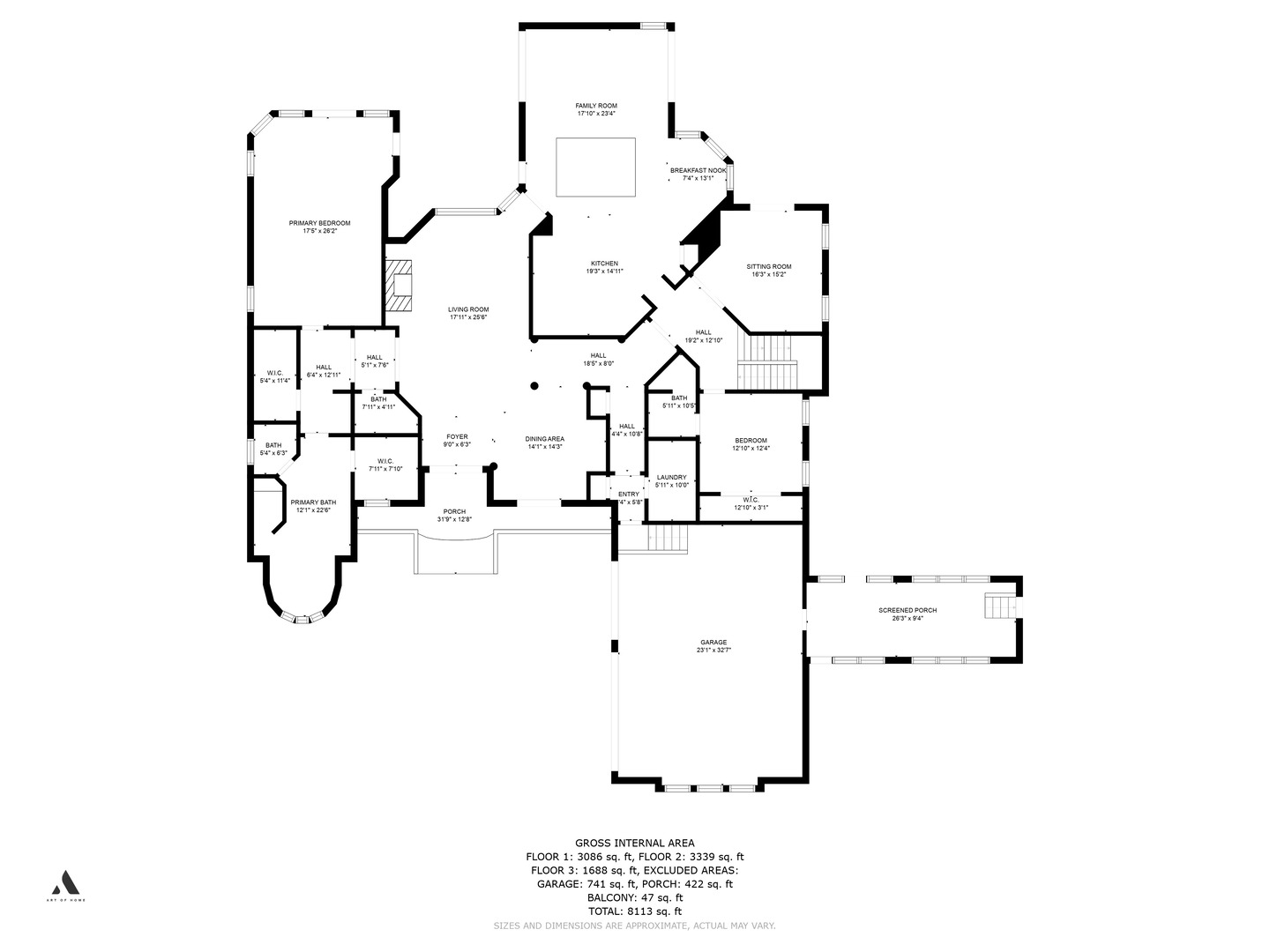 14940 El Greco Street Lemont, IL 60439 - Photo 50 of 67 a picture of a room with wall painting