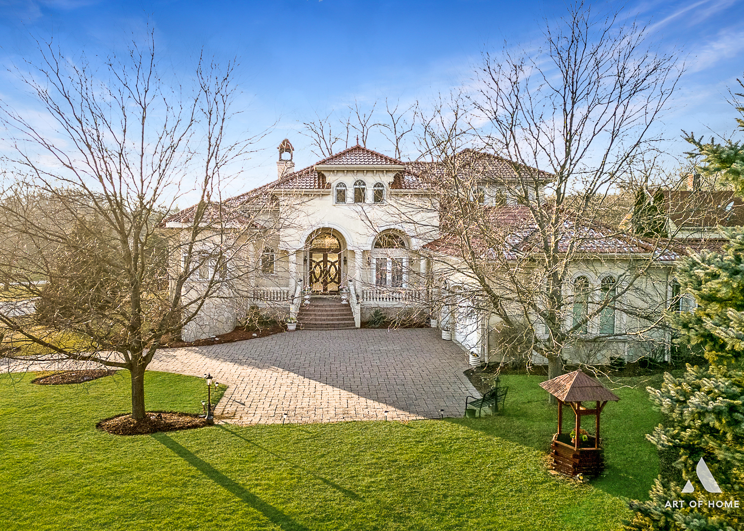 14940 El Greco Street Lemont, IL 60439 - Photo 5 of 67 a view of a garden with a slide