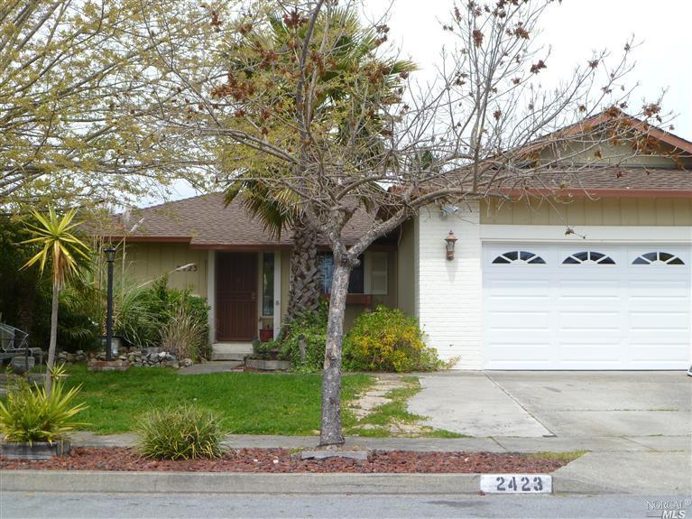 2423 Basque Court Santa Rosa, CA 95403 - Photo 1 of 1 a front view of a house with garden