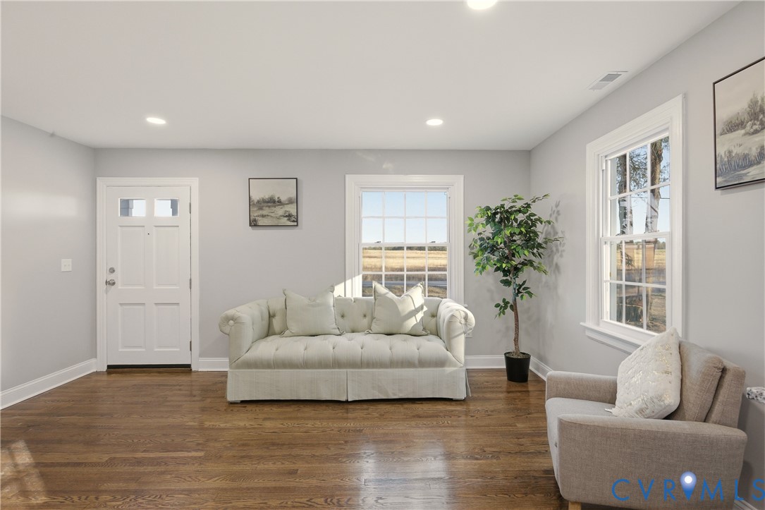 6280 Monahan Road Henrico, VA 23231 - Photo 12 of 42 a living room with furniture and a large window