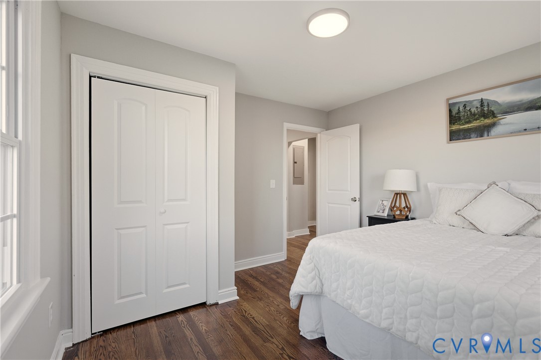 6280 Monahan Road Henrico, VA 23231 - Photo 26 of 42 a bedroom with a bed and a window