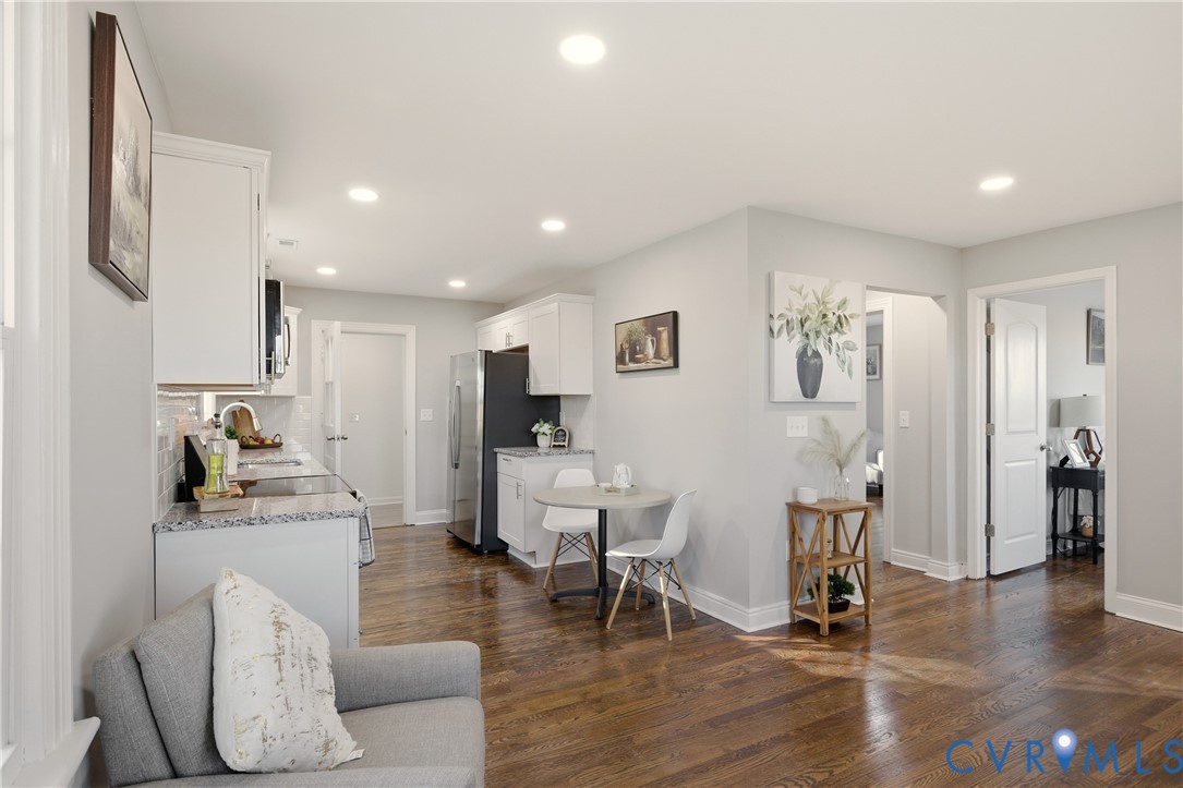 6280 Monahan Road Henrico, VA 23231 - Photo 3 of 42 a living room with furniture and a wooden floor