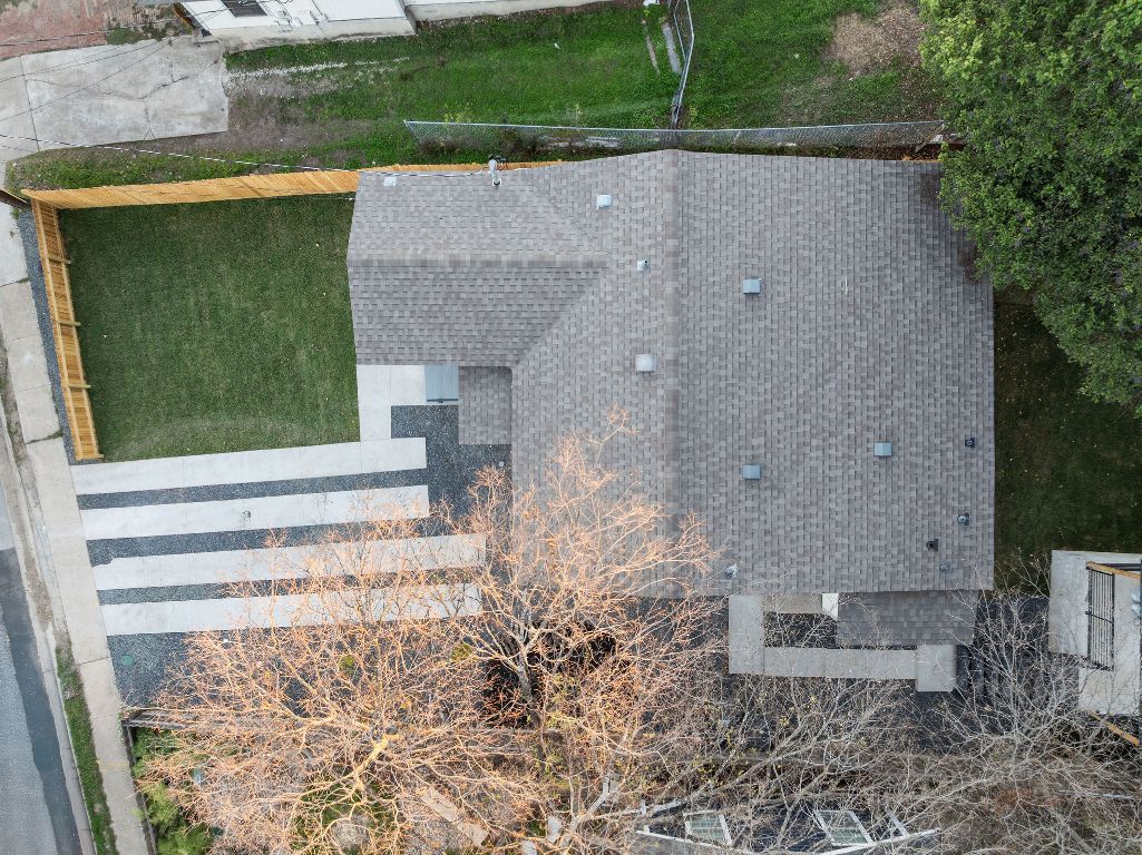 3004 Webberville Road, Unit 1 Austin, TX 78702 - Photo 12 of 12 a aerial view of a house with a yard