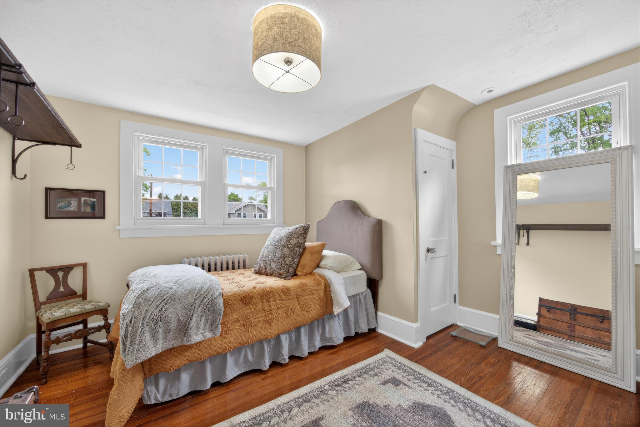 26 Mercer Avenue Doylestown, PA 18901 - Photo 18 of 24 a bedroom with bed and wooden floor