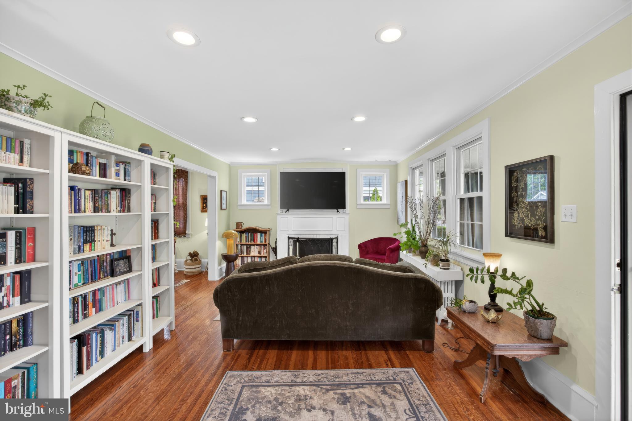 26 Mercer Avenue Doylestown, PA 18901 - Photo 3 of 24 a living room with furniture and a flat screen tv