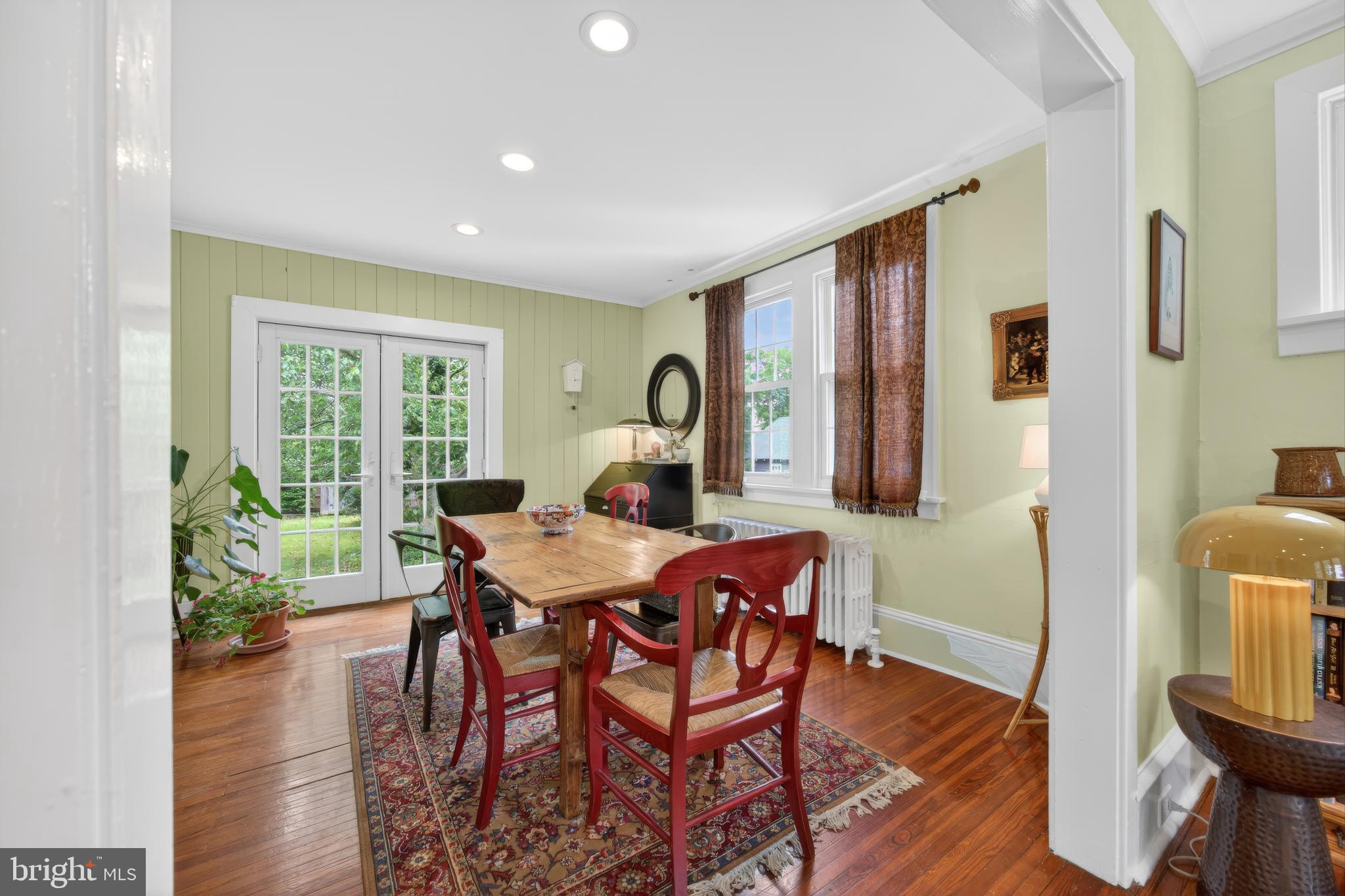 26 Mercer Avenue Doylestown, PA 18901 - Photo 8 of 24 a view of a dining room with furniture window and wooden floor