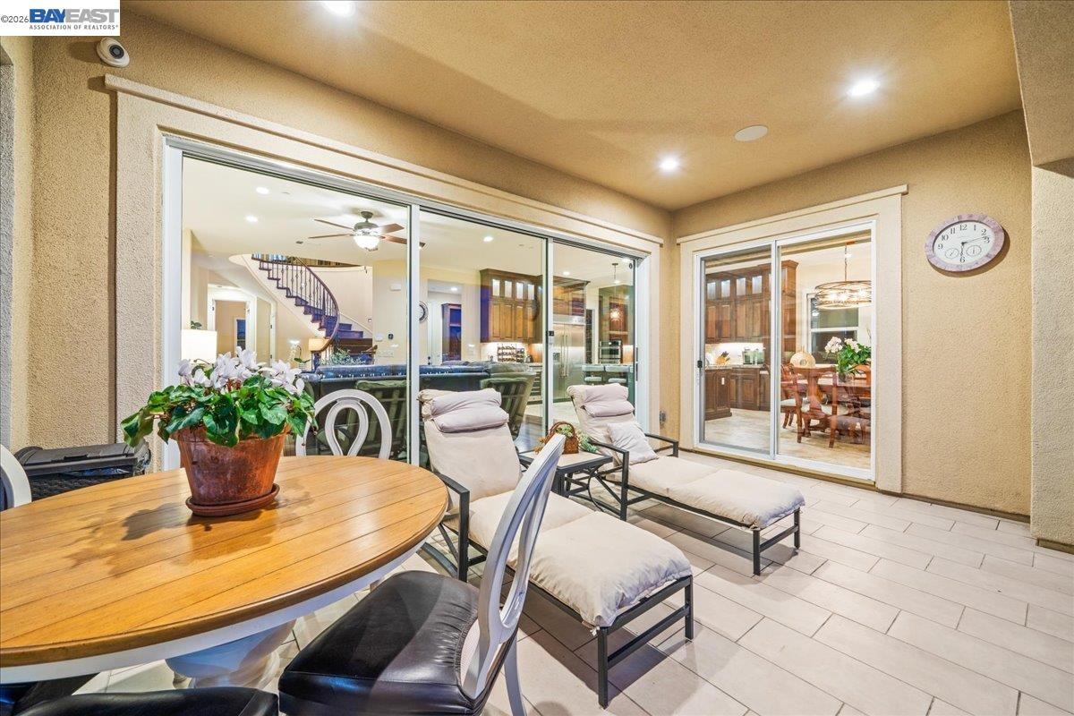205 Zinnia Court San Ramon, CA 94582 - Photo 39 of 40 a view of a dining room with furniture window and outside view