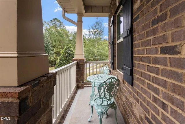 a front view of a house with entryway