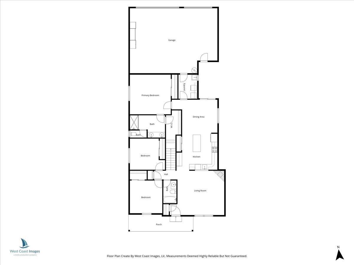 1459 Spring Street Medford, OR 97504 - Photo 20 of 22 1459 SpringSt_Down Stairs Floorplan