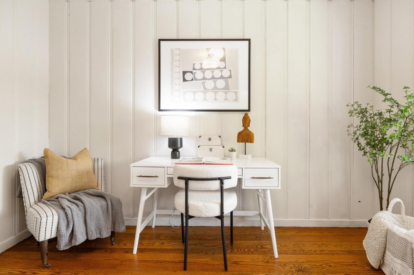 1820 Broadway Burlingame, CA 94010 - Photo 29 of 55 a view of a dining room with furniture and wooden floor