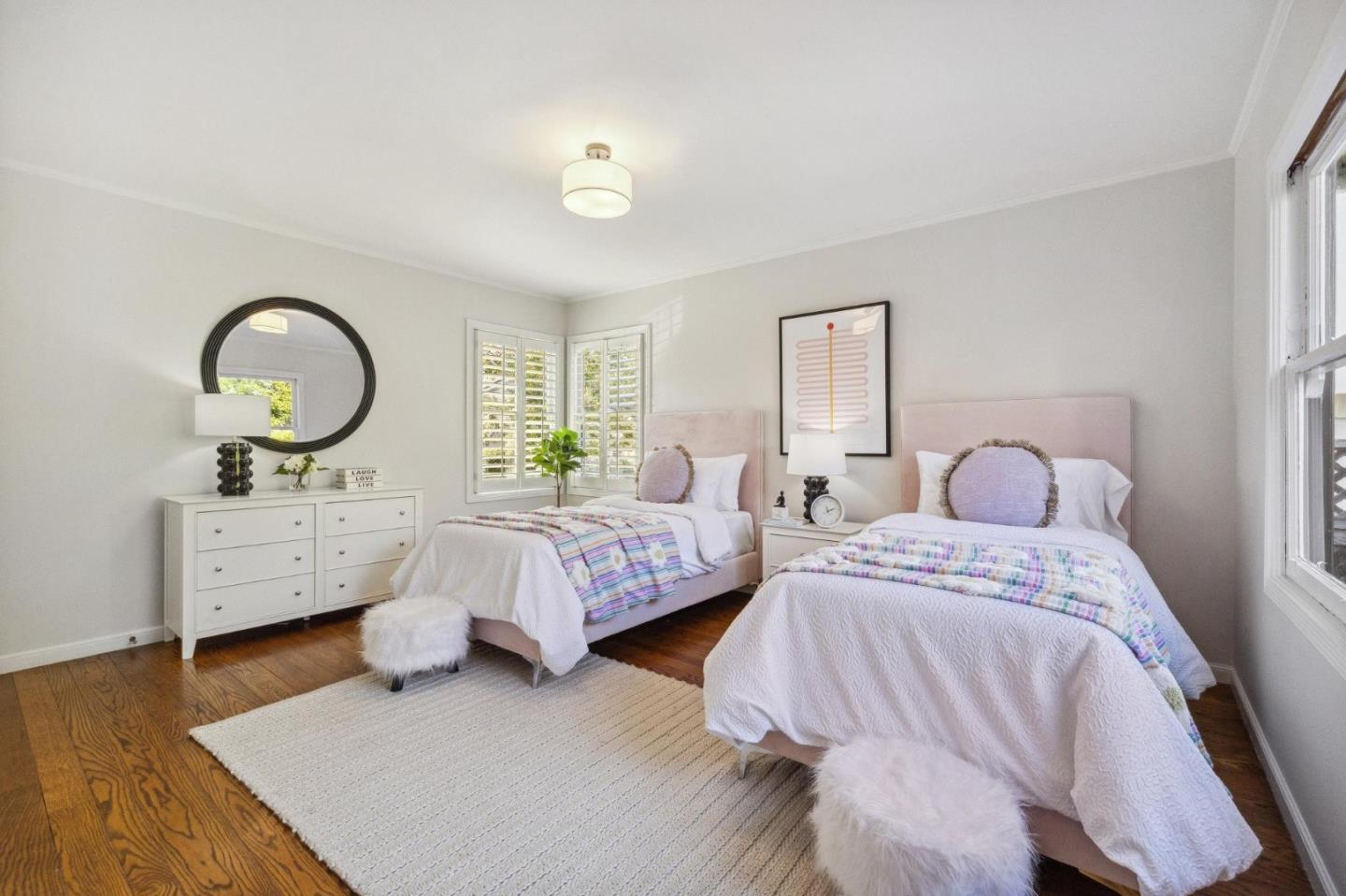 1820 Broadway Burlingame, CA 94010 - Photo 37 of 55 a bedroom with bed and a large window