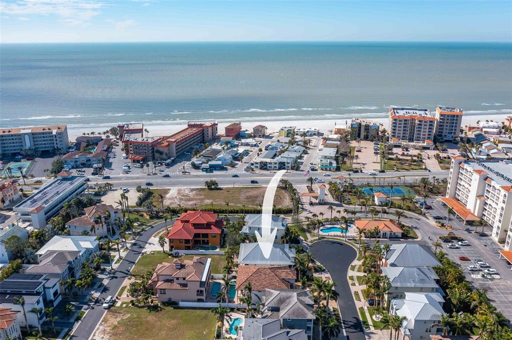 105 Wimbledon Court Redington Shores, FL 33708 - Photo 64 of 64 an aerial view of a city