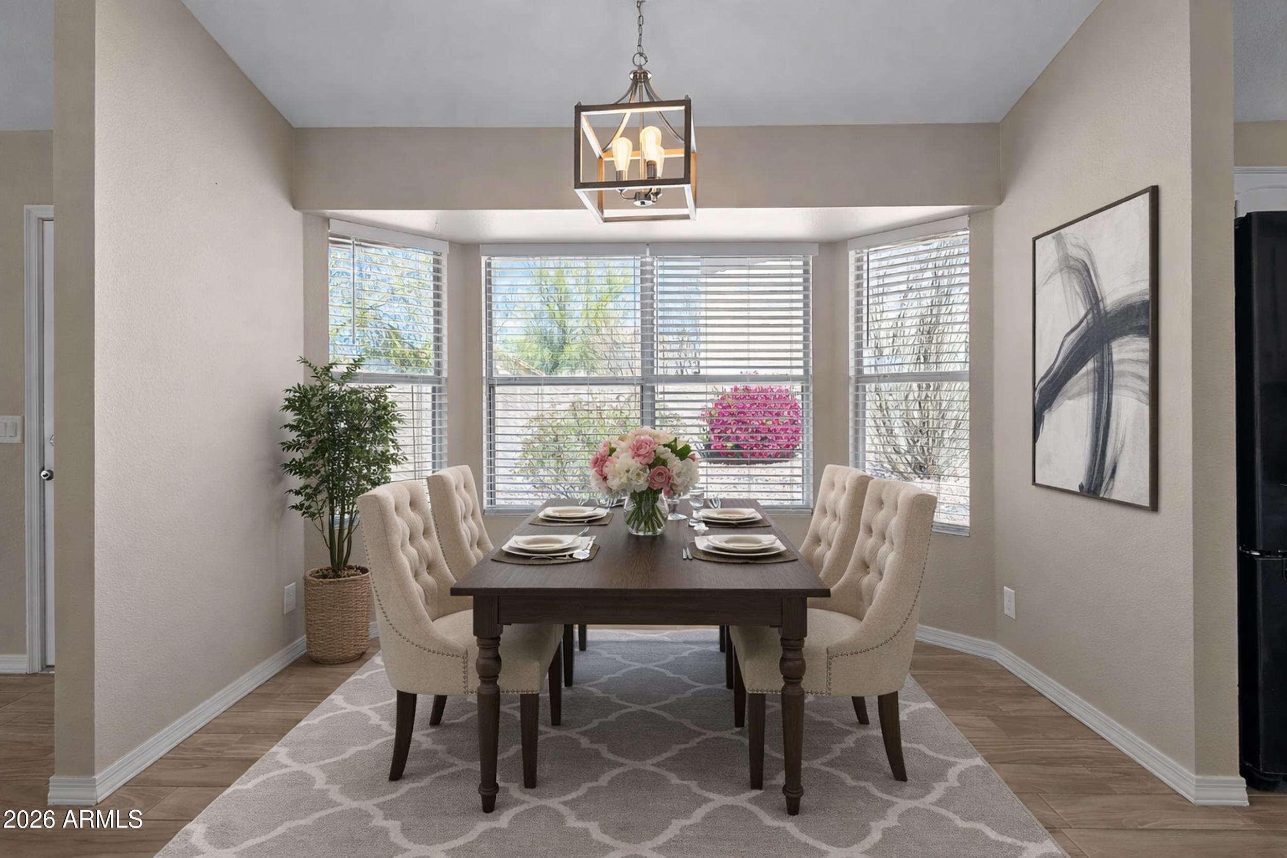 2916 East Amber Ridge Way Phoenix, AZ 85048 - Photo 8 of 33 Dining - Virtually Staged