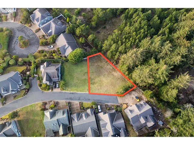 a view of a yard with an outdoor seating