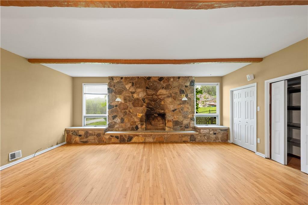 36 Little Mingo Road Finleyville, PA 15332 - Photo 14 of 50 a view of a room with wooden floor and a window