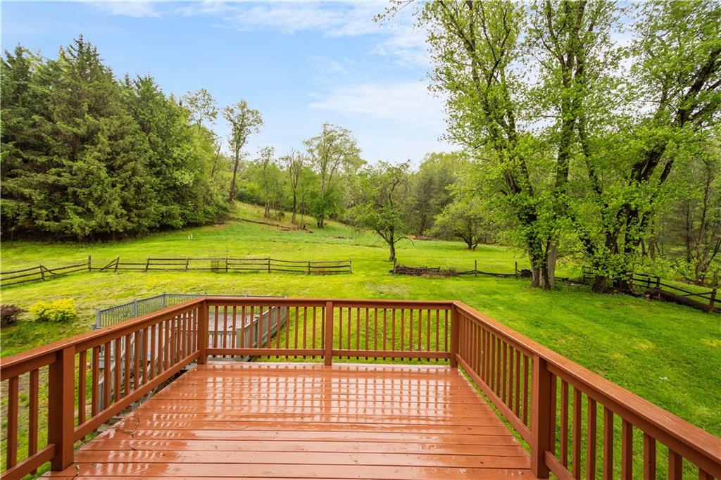 36 Little Mingo Road Finleyville, PA 15332 - Photo 26 of 50 a view of deck with a garden