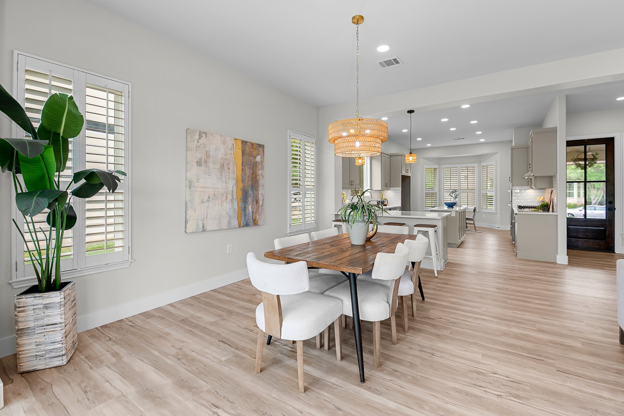 130 Crepe Myrtle Lane Georgetown, TX 78633 - Photo 16 of 40 Dining room looking into the kitchen