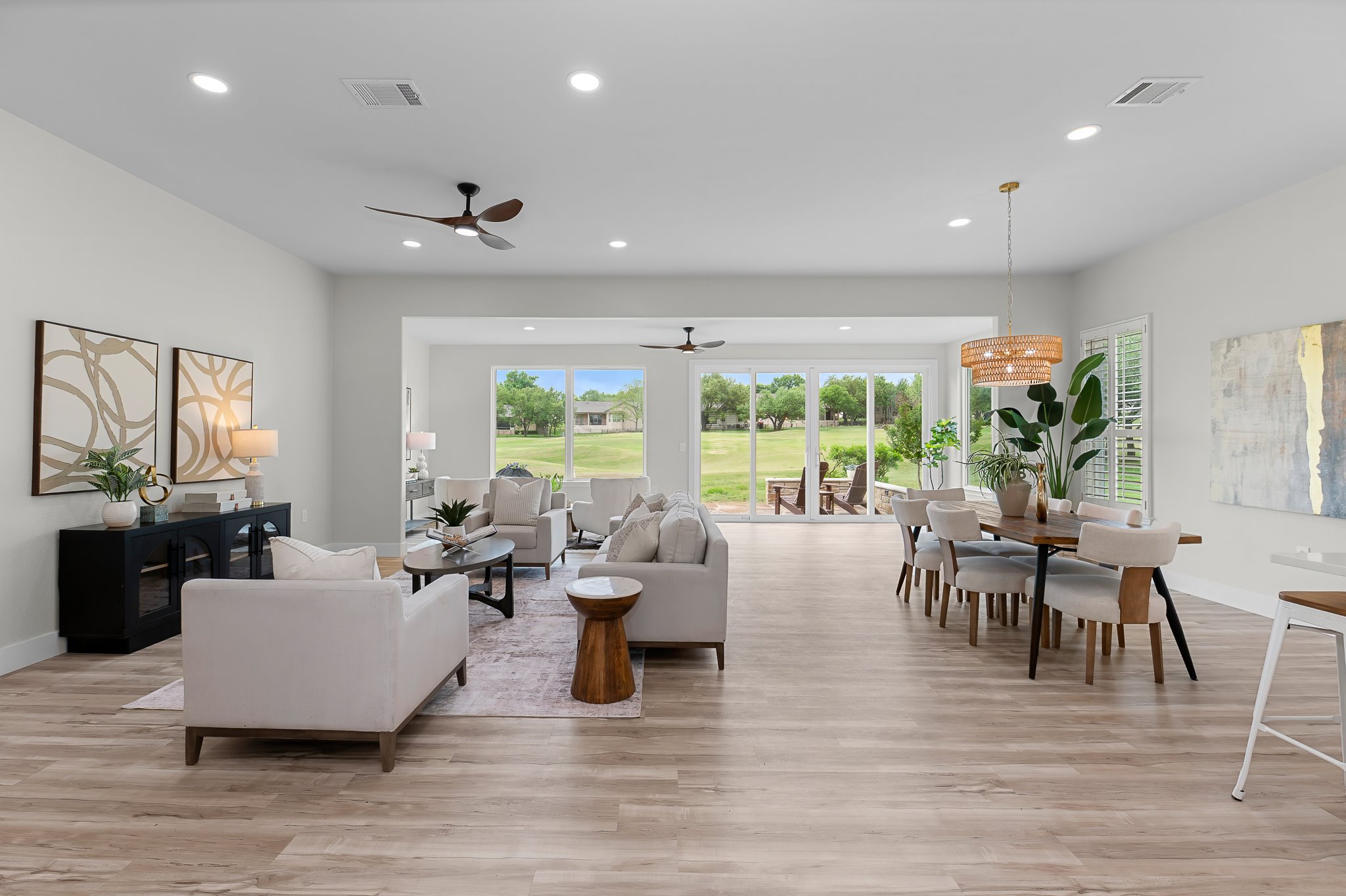 130 Crepe Myrtle Lane Georgetown, TX 78633 - Photo 40 of 40 Reconfigured floor plan with walls removed and opened up to soak in the views