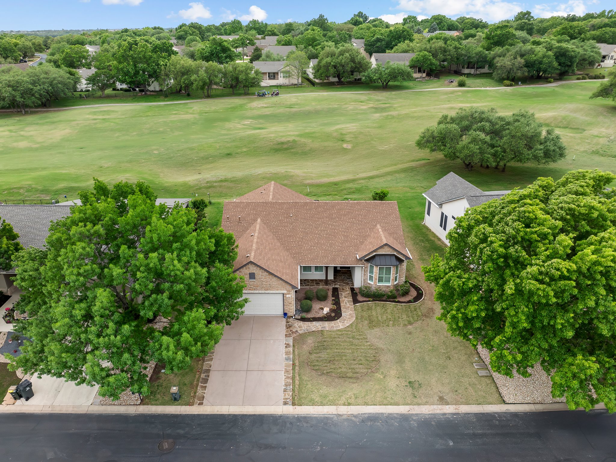 130 Crepe Myrtle Lane Georgetown, TX 78633 - Photo 2 of 40 Ideally situated on the 11th Fairway of Legacy golf course