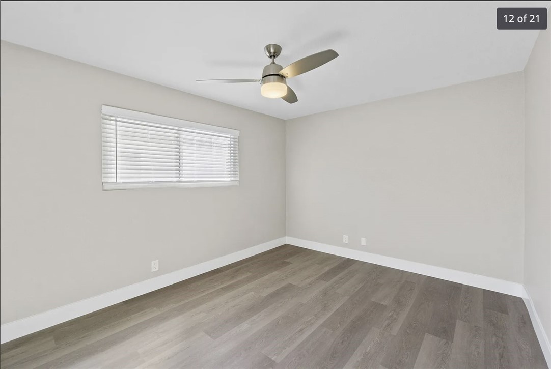1024 Mission Drive, Unit B Costa Mesa, CA 92626 - Photo 10 of 15 wooden floor in an empty room with a window