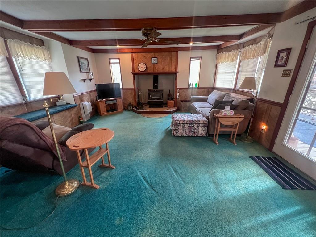 140 Fox Road Apollo, PA 15613 - Photo 11 of 24 a living room with furniture and a fireplace