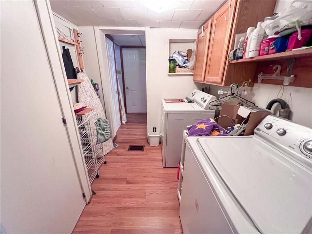 140 Fox Road Apollo, PA 15613 - Photo 16 of 24 a storage room with washer and dryer