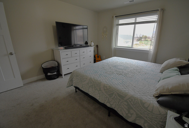 1688 West 200 North Mapleton, UT 84664 - Photo 9 of 18 Bedroom featuring baseboards and carpet