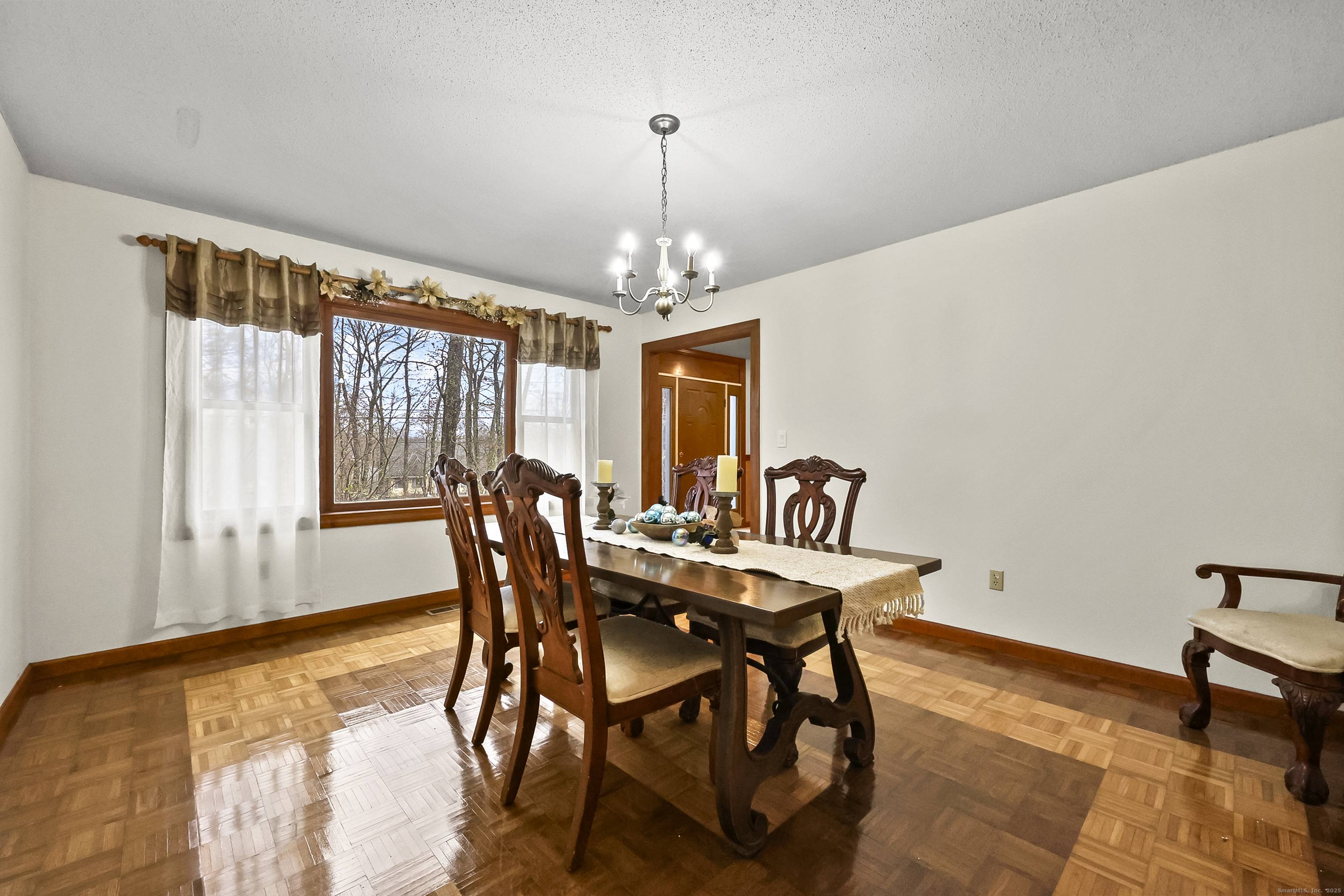 111 Bascom Road Lebanon, CT 06249 - Photo 28 of 30 a view of a dining room with furniture window and outside view