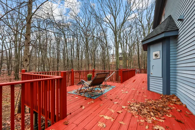 a outdoor space with chairs