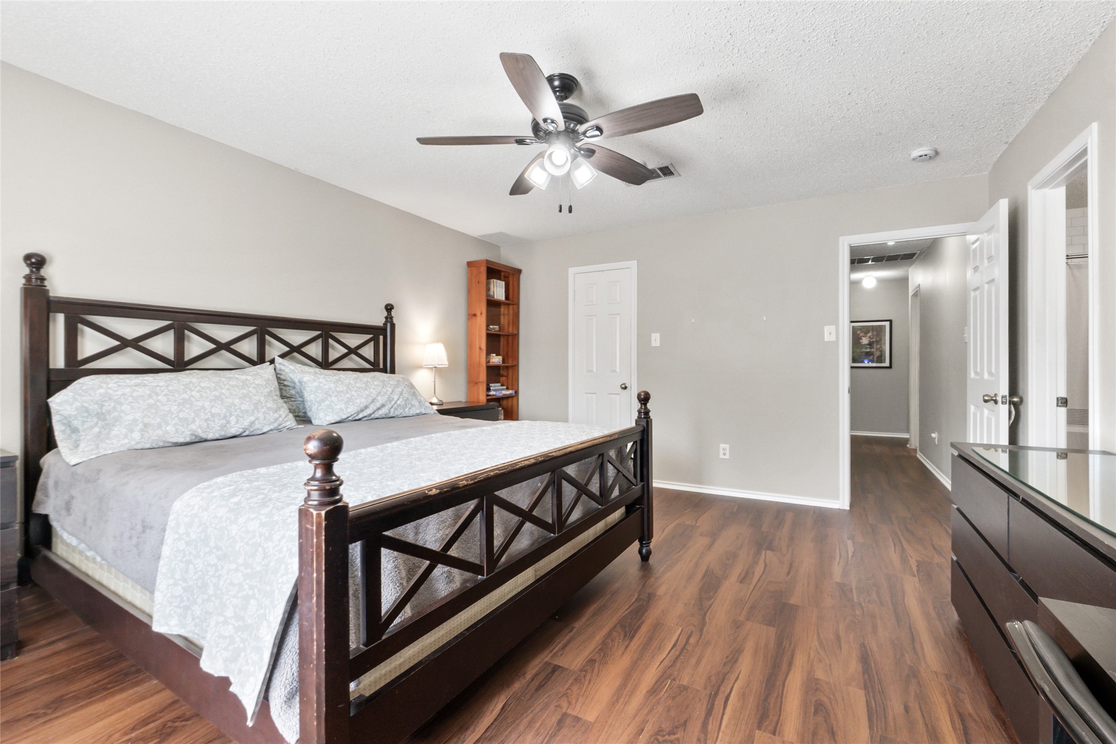 2617 Andres Way Round Rock, TX 78664 - Photo 14 of 21 Primary Bedroom with New Flooring