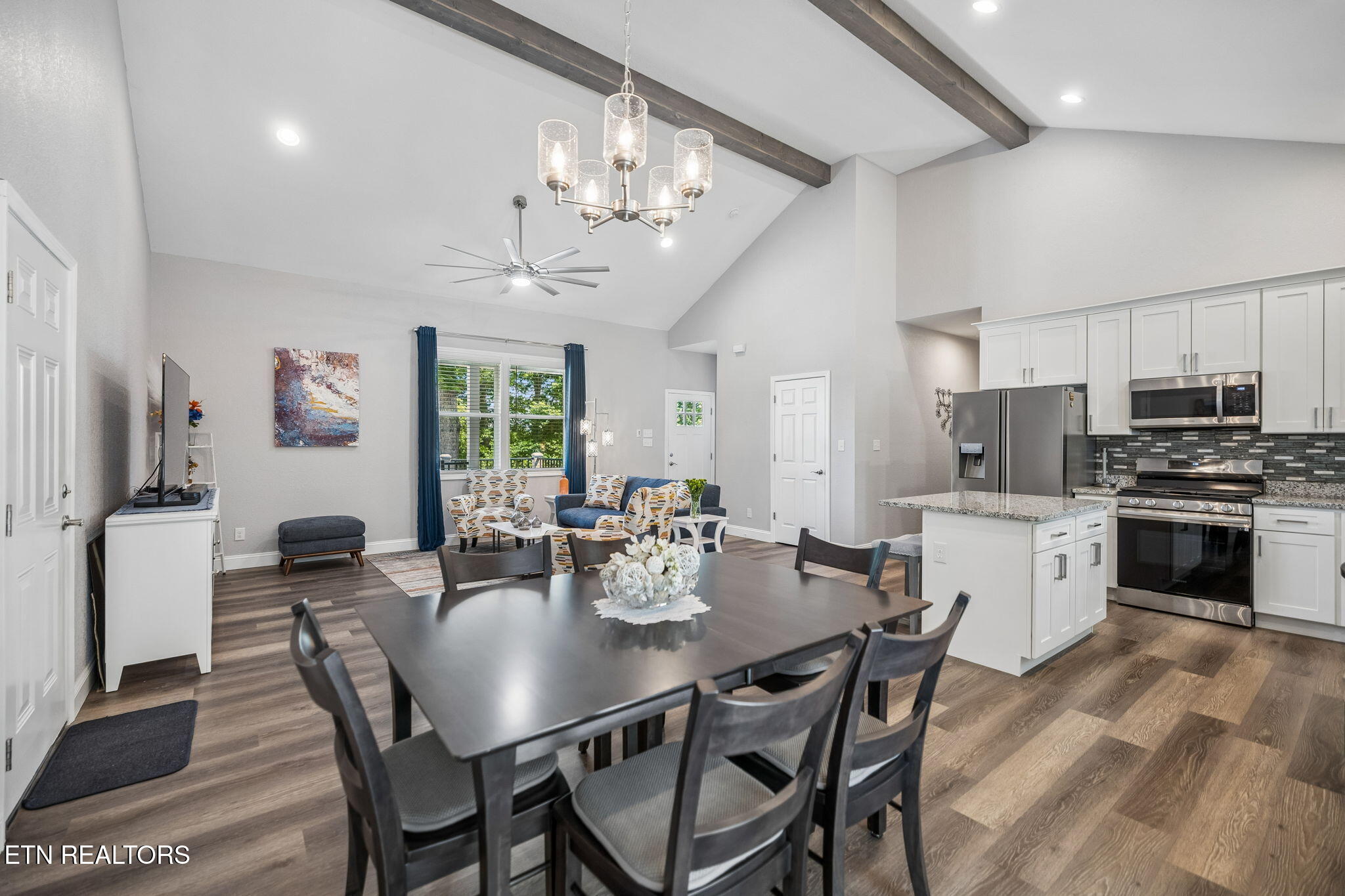 135 Country Way Road Vonore, TN 37885 - Photo 14 of 49 dining looking into great room
