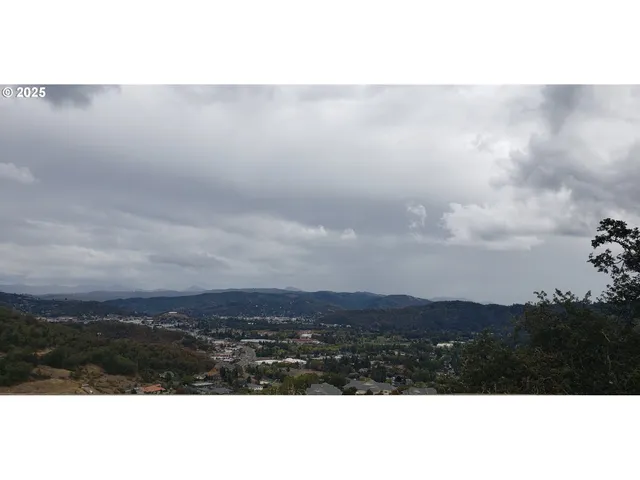 a view of a backyard of the house